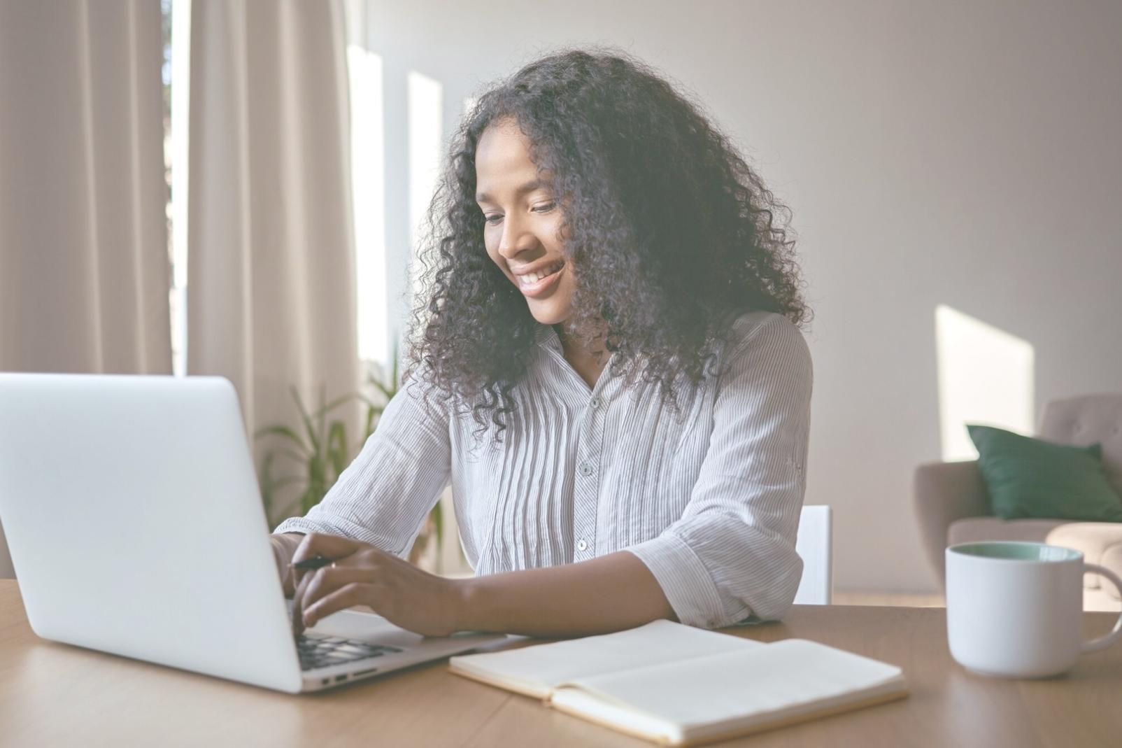 Professional team coordination workspace